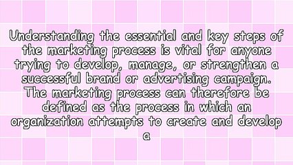 Appreciating The Importance Of the Marketing Process in the Growth Of a Business