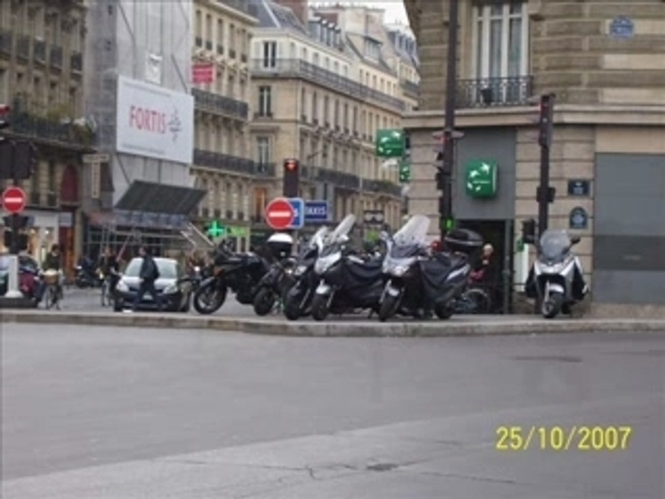 Les scooters de Paris