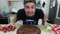 PIZZA DE CHOCOLATE DE R$ 250 REAIS !! (KINDER OVO COM NUTELLA)