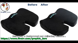 26 - My Photoshop Work Before and After - Cushion Adjusting Light and Dots