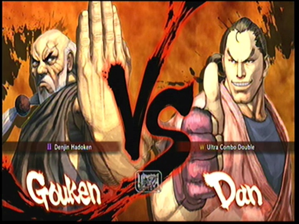 ultra street fighter 4-Gouken vs Dan