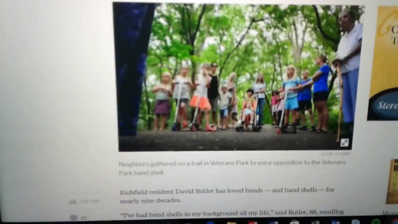 Richfield City Council Passes Band Shell BOYCOTT Richfield City Council Members and City Commissioners