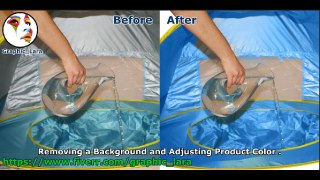 27 - My Photoshop Work Before and After -Baby Beach Tent