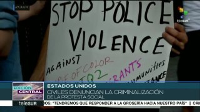 Manifestantes contra toma de posesión de Trump serían encarcelados