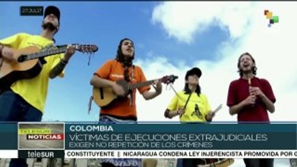 Download Video: teleSUR noticias. Colombia: madres de falsos positivos exigen justicia