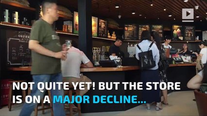 Is Starbucks going out of business?