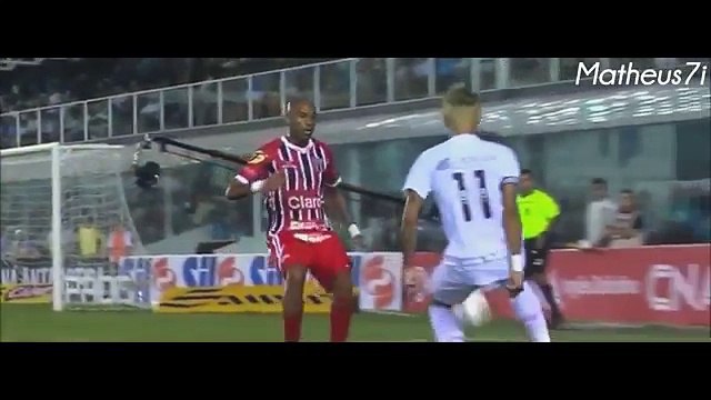 Neymar jr best goals and skills from santos