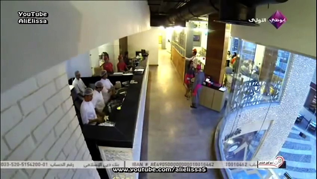 تعمل ايه لو دخلت مطعم و لقيت ايمي سمير غانم جرسونة - شوف رد فعل الناس