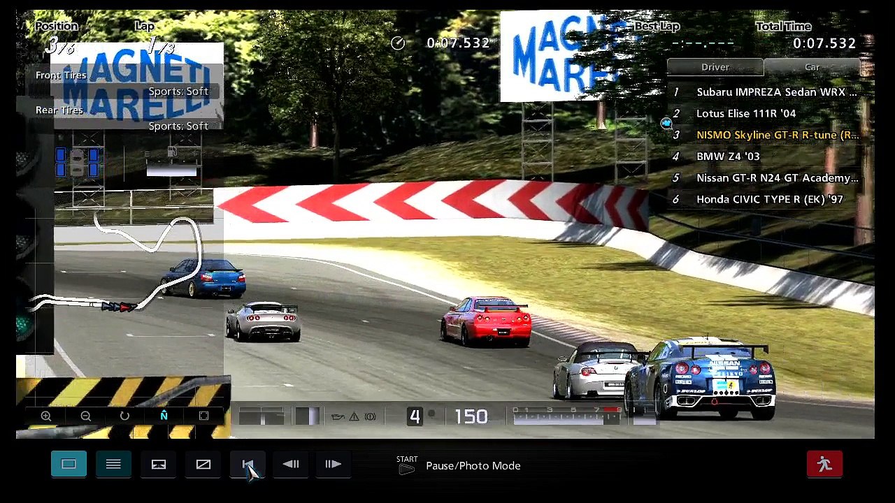 130311 GT5O TMC 500SS(R34 vs WRX)