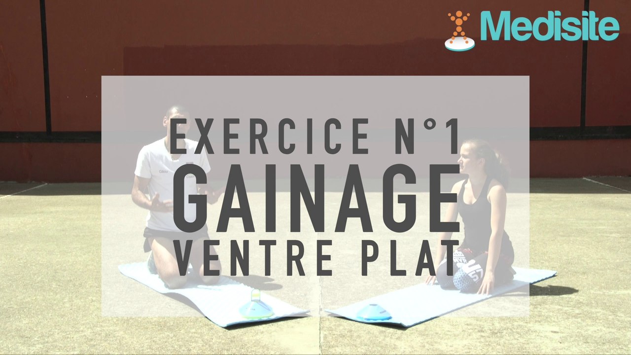 Exercice n°1 : gainage - ventre plat