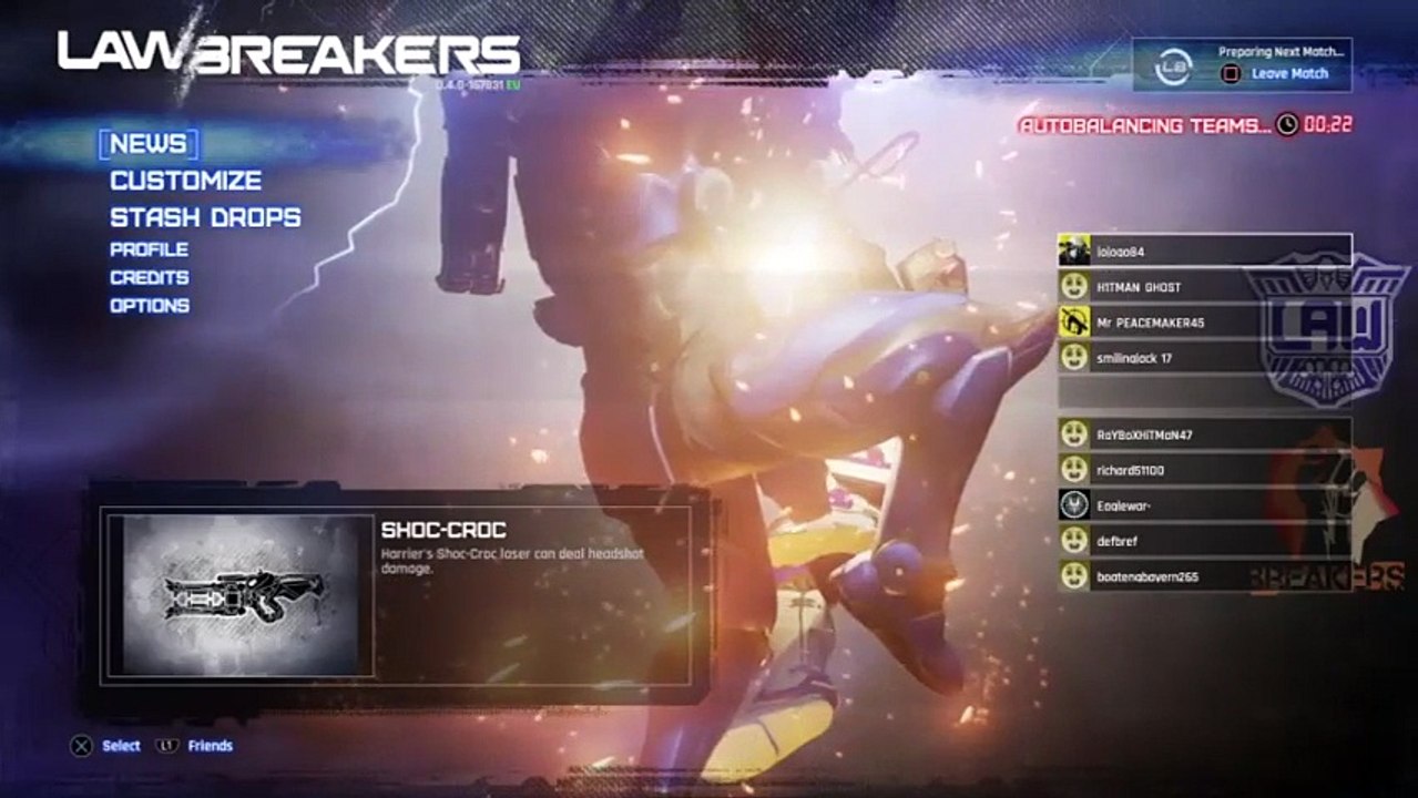 Law breakers beta