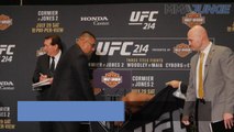Daniel Cormier official UFC 214 weigh-in