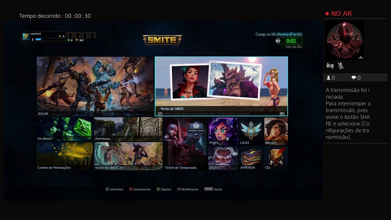 Jogando Smite! (7)