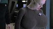 Jeri Ryan (Seven of Nine) Breast Expansion Morph in Star Trek video 5