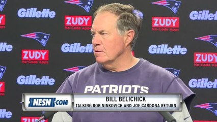 Bill Belichick Talks Rob Ninkovich, Joe Cardona