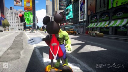 BUZZ LIGHTYEAR ARMY VS MICKEY MOUSE ARMY - EPIC BATTLE DISNEY PIXAR CARTOON