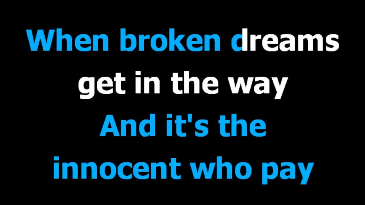 Nobody wins  - Elton John  - Karaoke -  Lyrics