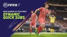 FIFA 18 - Changements de joueurs rapides