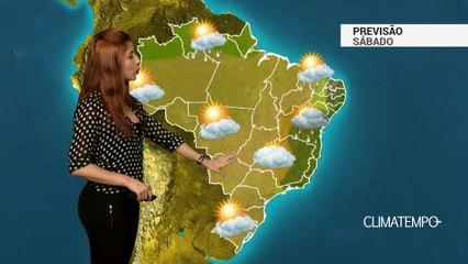 Previsão Brasil - Mais chuva para o Nordeste