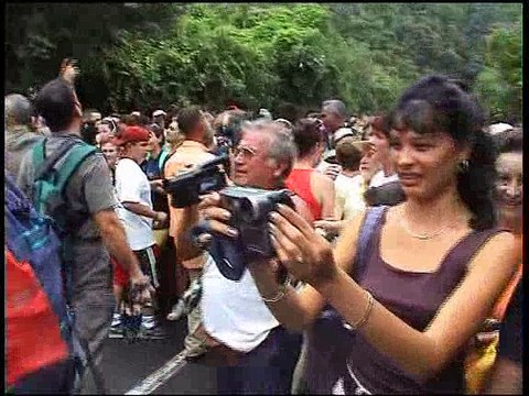 Le Piton de la Fournaise, un volcan à la Réunion