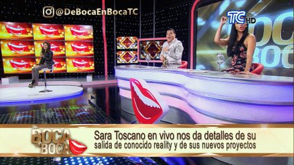 PART 5 - Sara Toscano en vivo nos da detalles de su salida de conocido reality y de sus nuevos proyectos