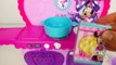 Minnie Mouse bowtastic kitchen accessory set velcro cutting fruit vegetables bread waffle