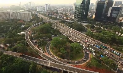 Simpang Susun Semanggi Diuji Coba untuk Umum