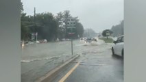 Torrential rain slams D.C. region