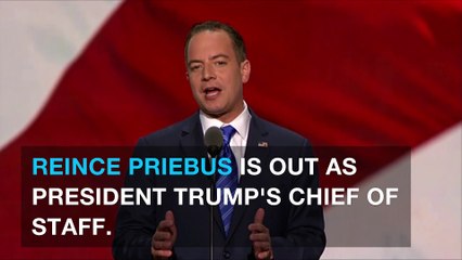 Trump replaces Priebus with Gen. John Kelly