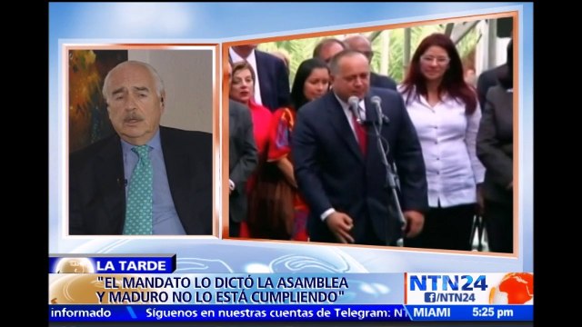 Expresidente colombiano Andrés Pastrana aseguró en NTN24 que la Constituyente sería la mayor torpeza del presidente Ma