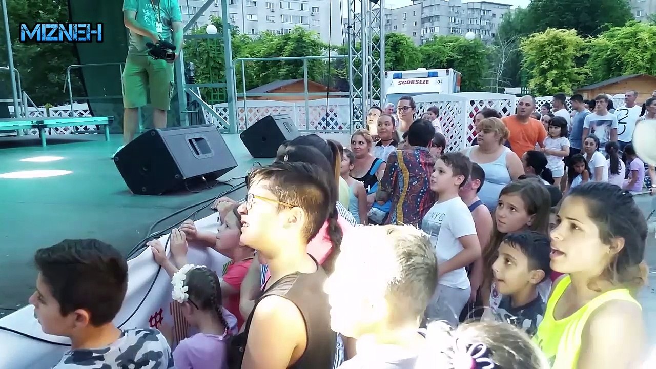 Karaoke song children's party  olimpiadele copiilor bucuresti