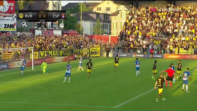 Borussia Dortmund vs Espanyol 0 - 1- Goals & Highlights Extended