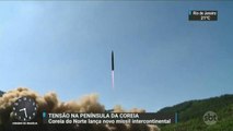 Coreia do Norte lança novo míssil intercontinental