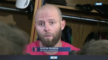 Red Sox Final: Dustin Pedroia Speaks