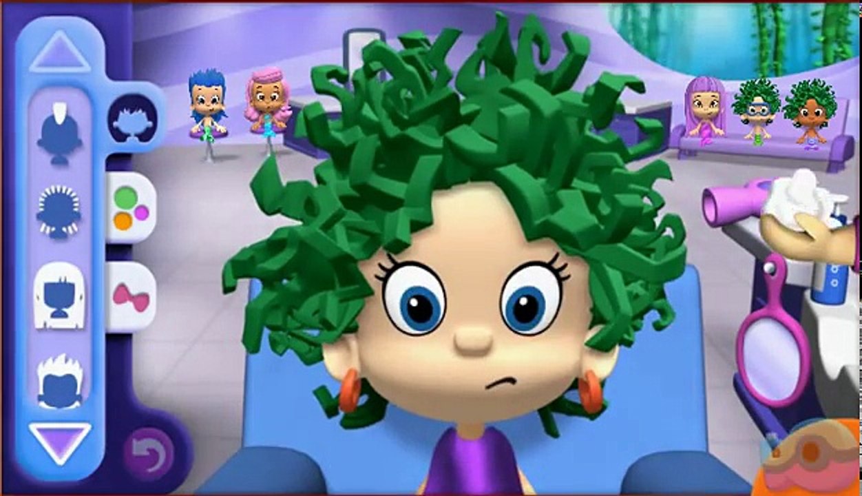 Burbuja lebistes buena cabello día juego burbuja lebistes episodios para Niños en Inglés