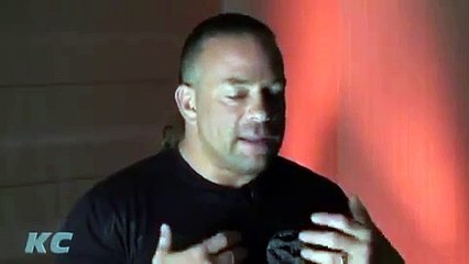 Rob Van Dam Shoots on Lance Storm
