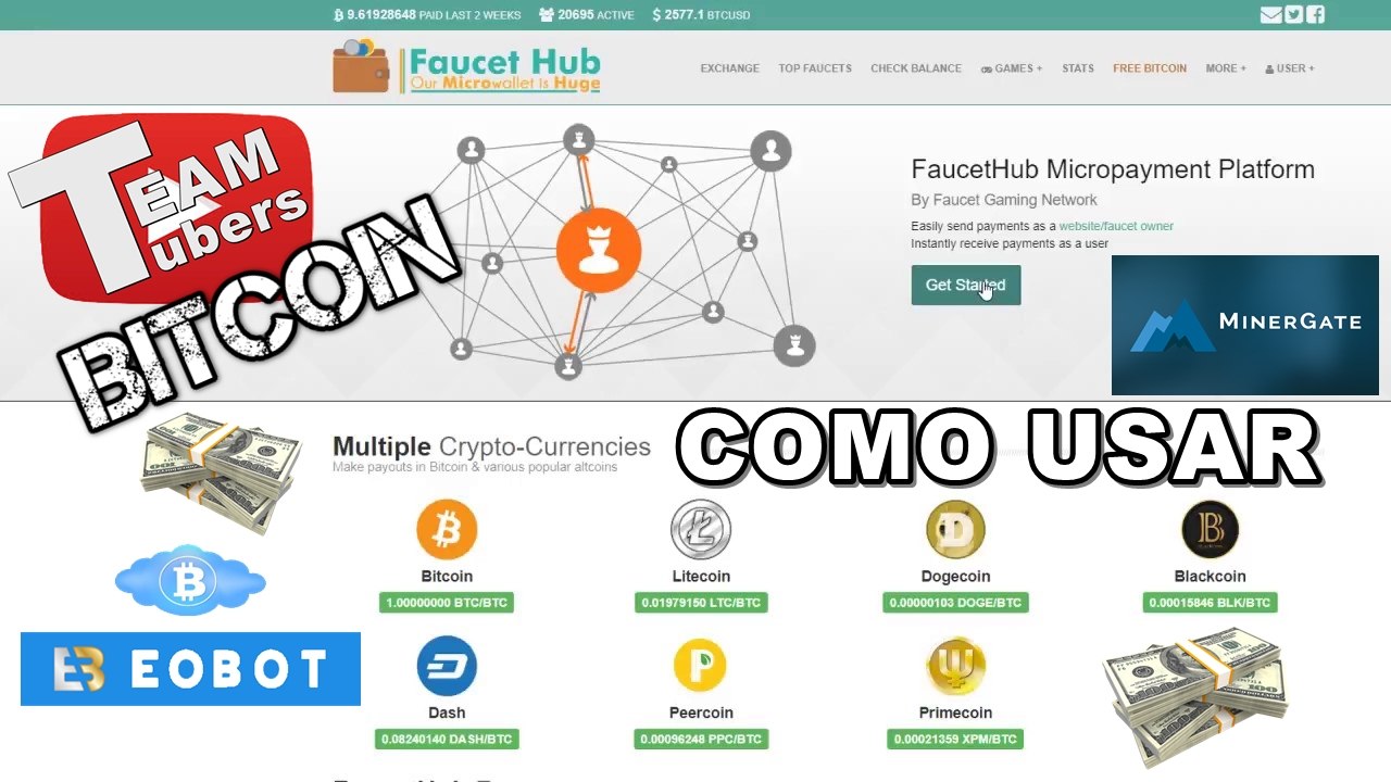 Como usar Faucet HUB