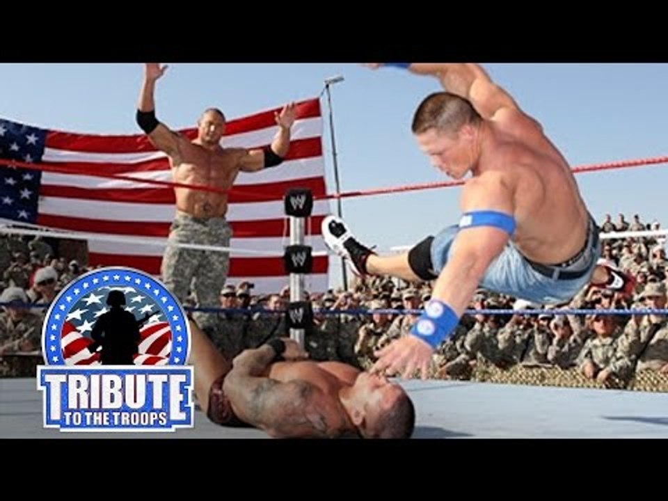 John Cena, Batista & Rey Mysterio vs. Randy Orton & Jeri-Show- Tribute to the Troops, Dec. 20, 2008