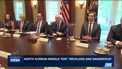 i24NEWS DESK | Pyongyang ICBM puts U.S. cities in range | Saturday, July 29th 2017