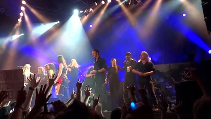 Nightwish gets SURPRISED Visit on Last Ride of the Day with Kamelot Alissa Elize.