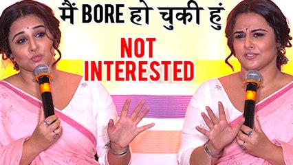 Vidya Balan Says Mai Bore Ho Chuki Hu Isse | Kangana's Nepotism INSULT At IIFA 2017