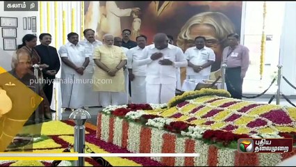 கலாம் நினைவு மண்டபத்தை திறந்து வைத்தார் பிரதமர் மோடி