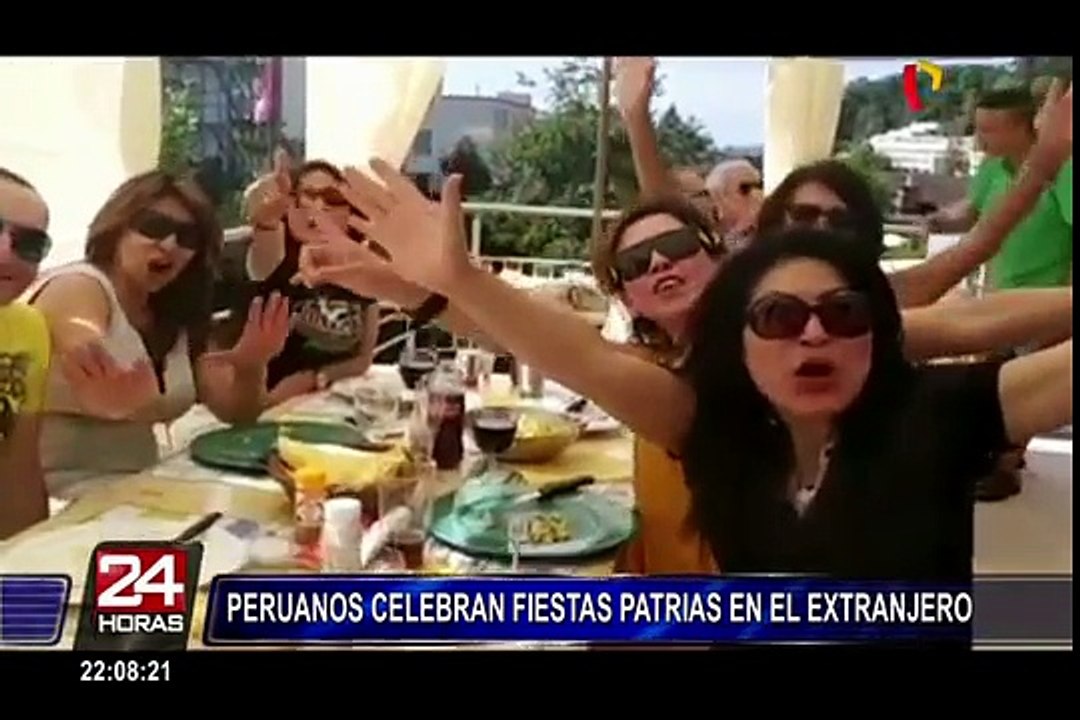 Fiestas Patrias: así celebraron los peruanos en el extranjero