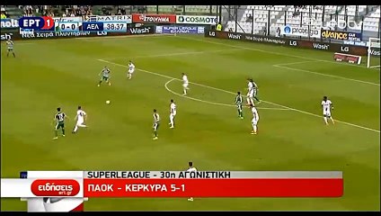 30η Παναθηναϊκός-ΑΕΛ 2-0 2016-17  ΕΡΤ1