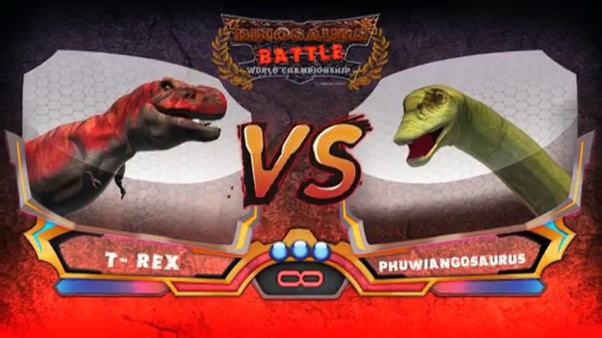 Dinosaurs battle world championship - Dailymotion Video