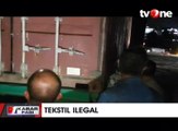 Polisi Sita 5 Kontainer Tekstil Ilegal Asal Cina