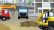 JCB Excavator Digging with Dump Truck Cartoon for Kids - Cars & Trucks Vehicles for Children