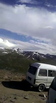 Snow on mountains in summers Skardu Hunza Gilgit Baltistan Pakistan
