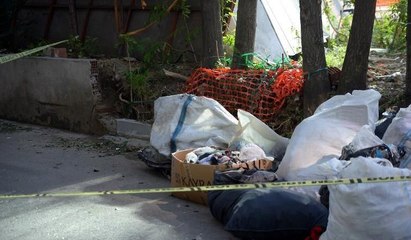 Bayrampaşa'da çuvalın içinde erkek cesedi bulundu