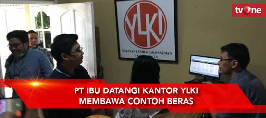 Bawa Contoh Beras, PT IBU Datangi Kantor YLKI